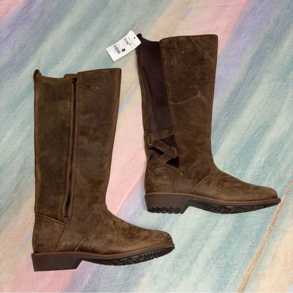NEW Teva Ellery tall waterproof boots size 7
